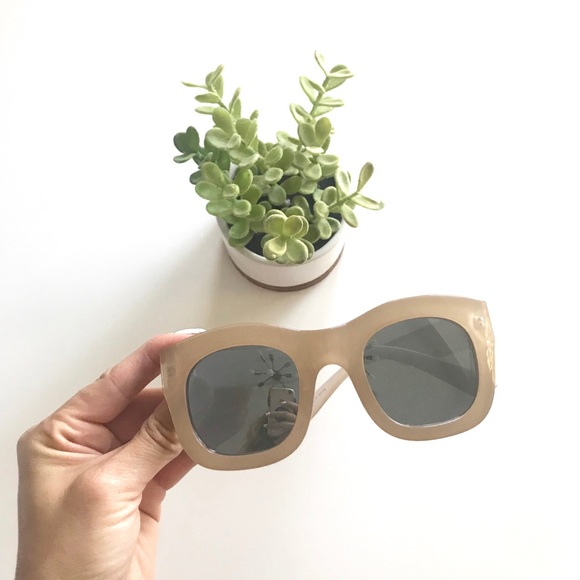 Anthropologie Accessories - {anthropologie} oversize trendy sunglasses minimal
